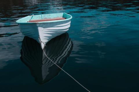 Otter Bay Marina Pender Island, BC row boat